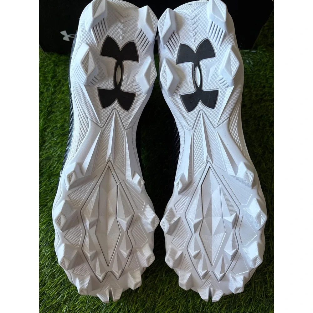 Under Armour Highlight Fran RM 2.0 Football Cleats Black White Mens 11